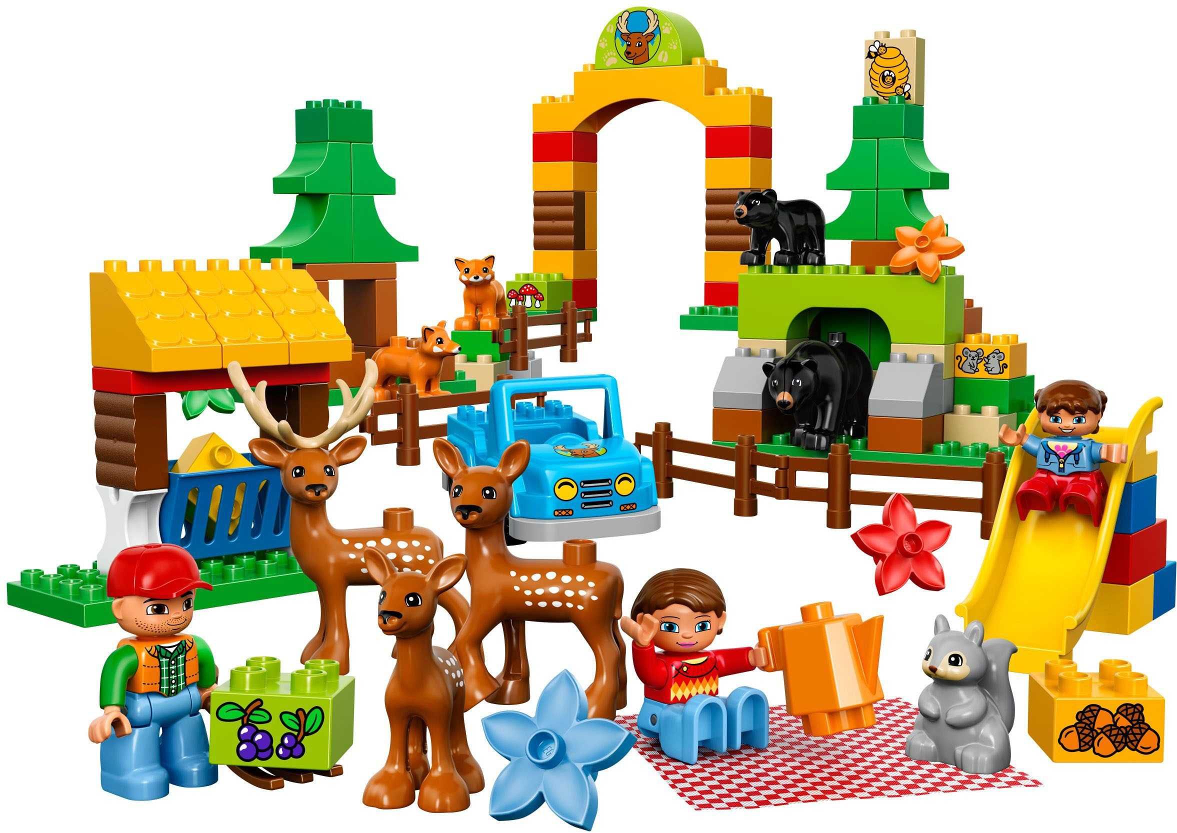 LEGO DUPLO - Parcul din Padure = Forest Park (10584) cu Animale