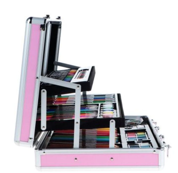 Комплект за рисуване в куфар 158 части