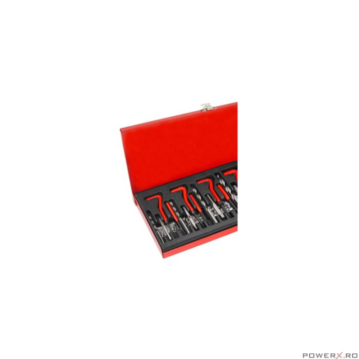 Kit profesional de reparare filete M5-M12 131 elemente VERKE