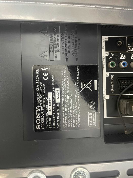 Телевизор Сони Sony klv-s32a10e
