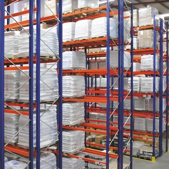 Rafturi metalice depozitare Euro paleti L2.7M - L3.6M