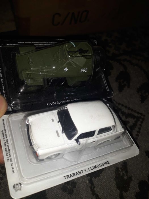 Lada Zaz Trabant Szm Volga Moskvich Gaz Fiat 1.43 Deagostini