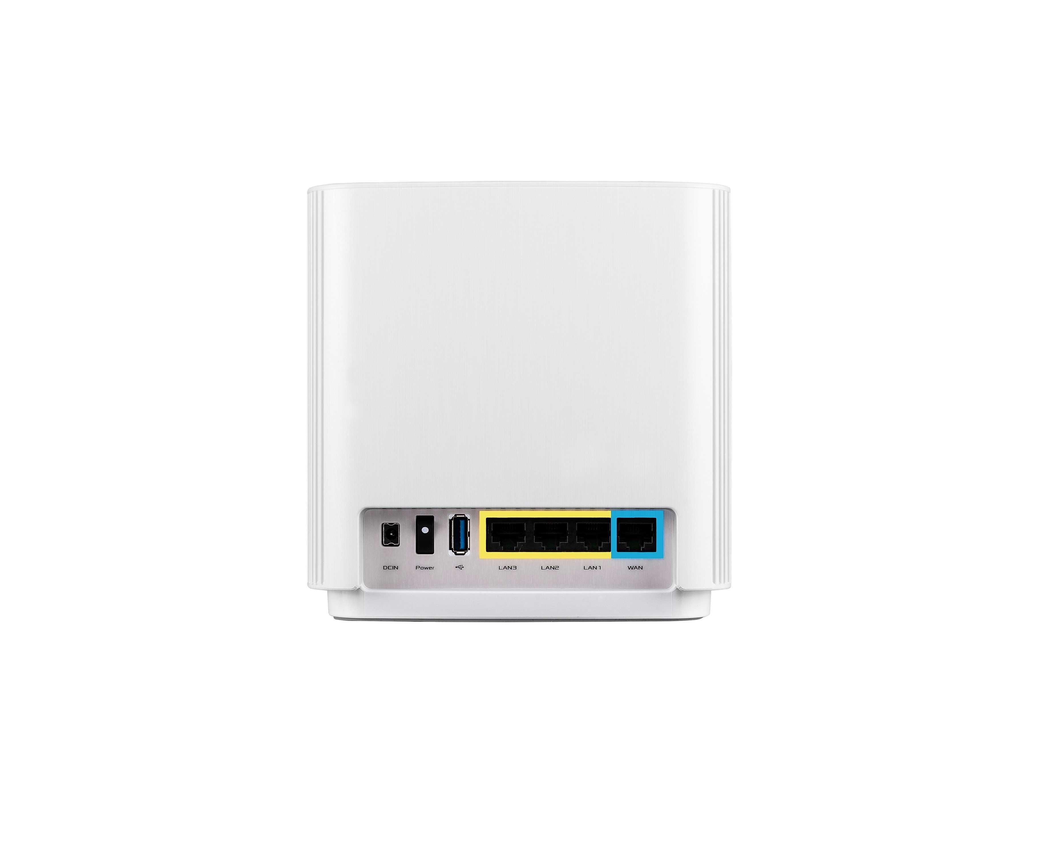 ^ Колонки ASUS ZenWiFi AX XT8 (White 2-Pack) - Wireless-AX6600
