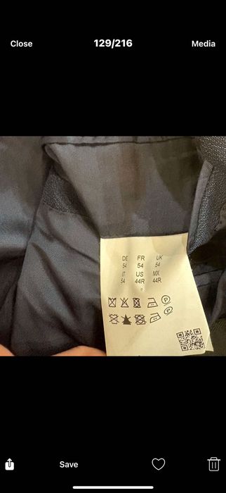 Оригинално тъмносиньо сако Boss