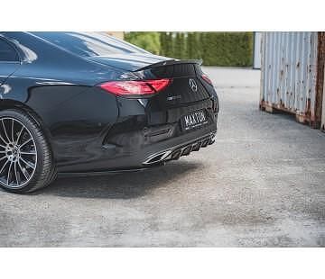 Добавка за задна броня maxton design за mercedes benz cls c257 (2018-)