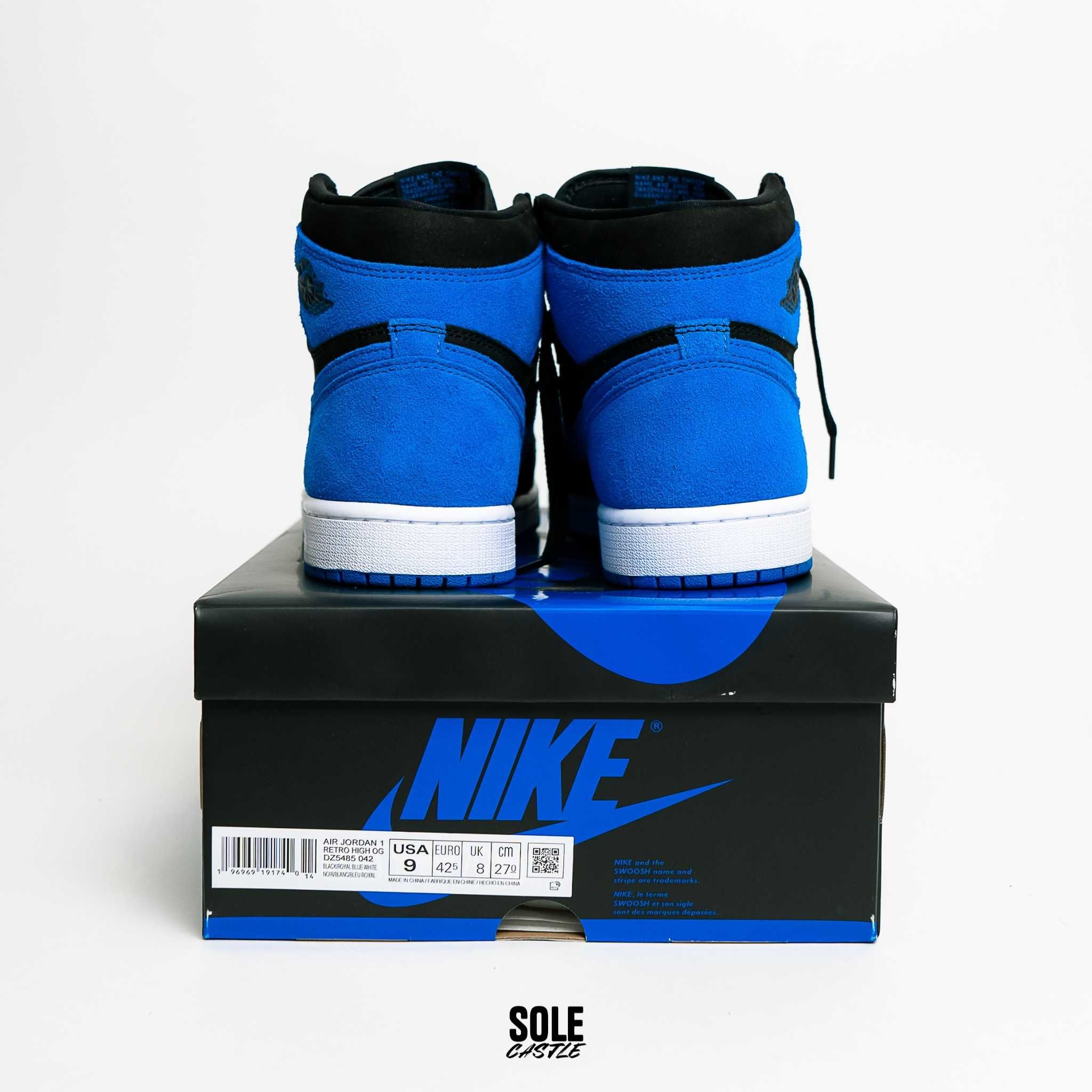 Nike Air Jordan 1 High OG "Royal Reimagined" (nu adidas, yeezy, puma)