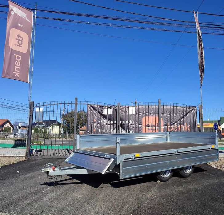 Remorca - Platforma 750 kg, 300x160x30 cm