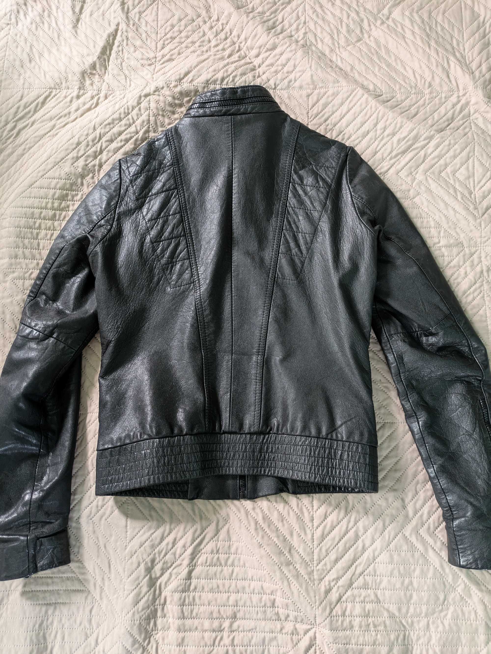 САМО 39лв Кожено яке Pepe Jeans естествена кожа