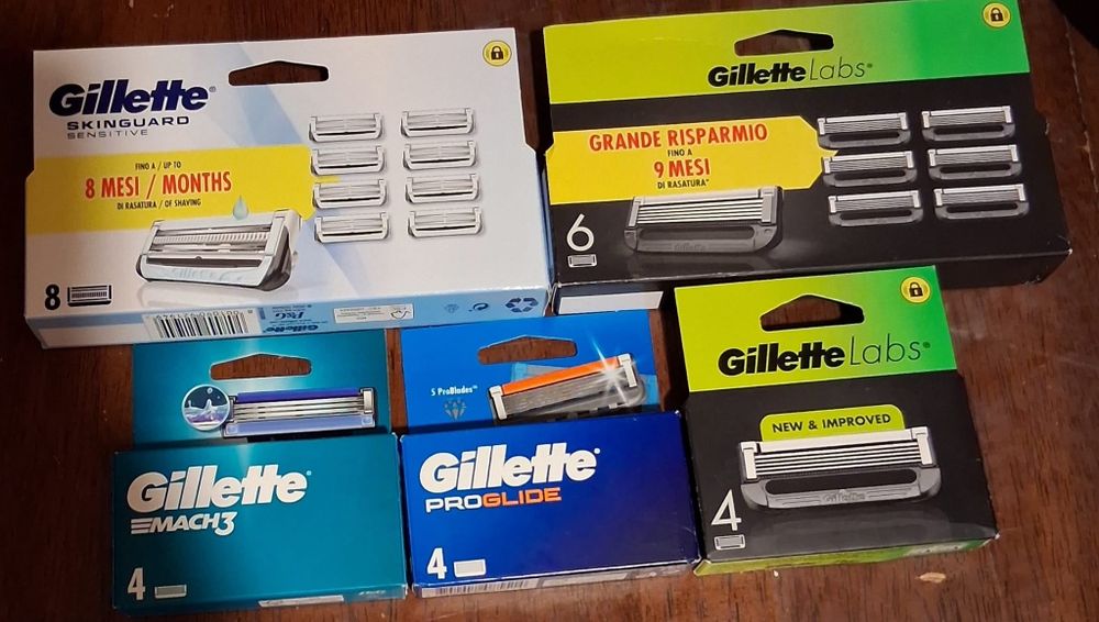 Lame Gillette 7 lei originale