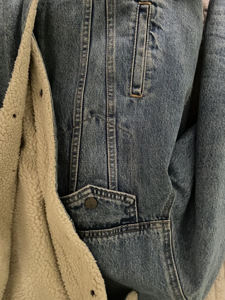 Levi‘s unisex sherpa jacket/ яке шерпа от деним с подплата от еко пух