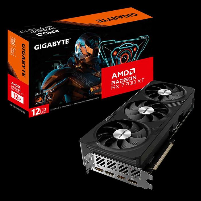 Gigabyte RX 7700 XT Garantie 02/2028 cu Cutie