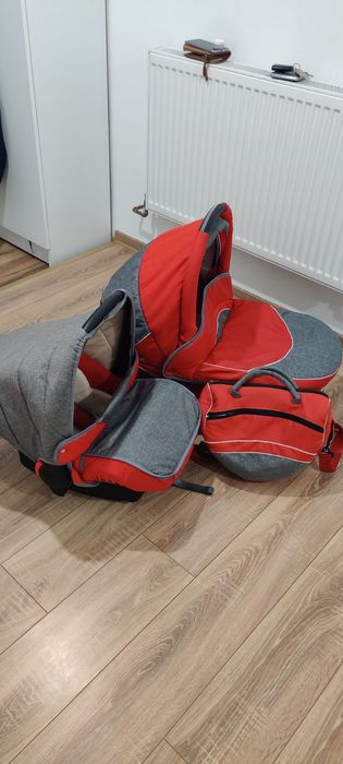 Cărucior copii Carlo Lux 3 in 1