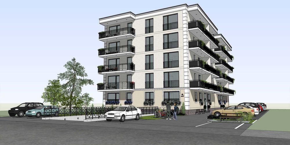 Teren stradal pentru constructie P+4, autorizata, Baneasa - Sisesti