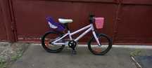 Bicicleta pentru copii White XC 160 Lite cu roti pe 16
