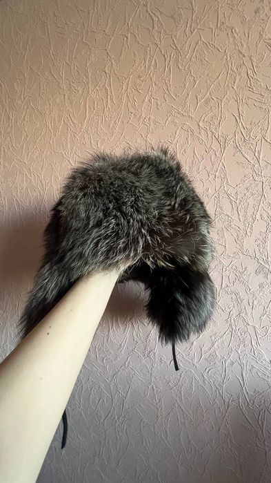 Шапка ушанка меховая 56-58