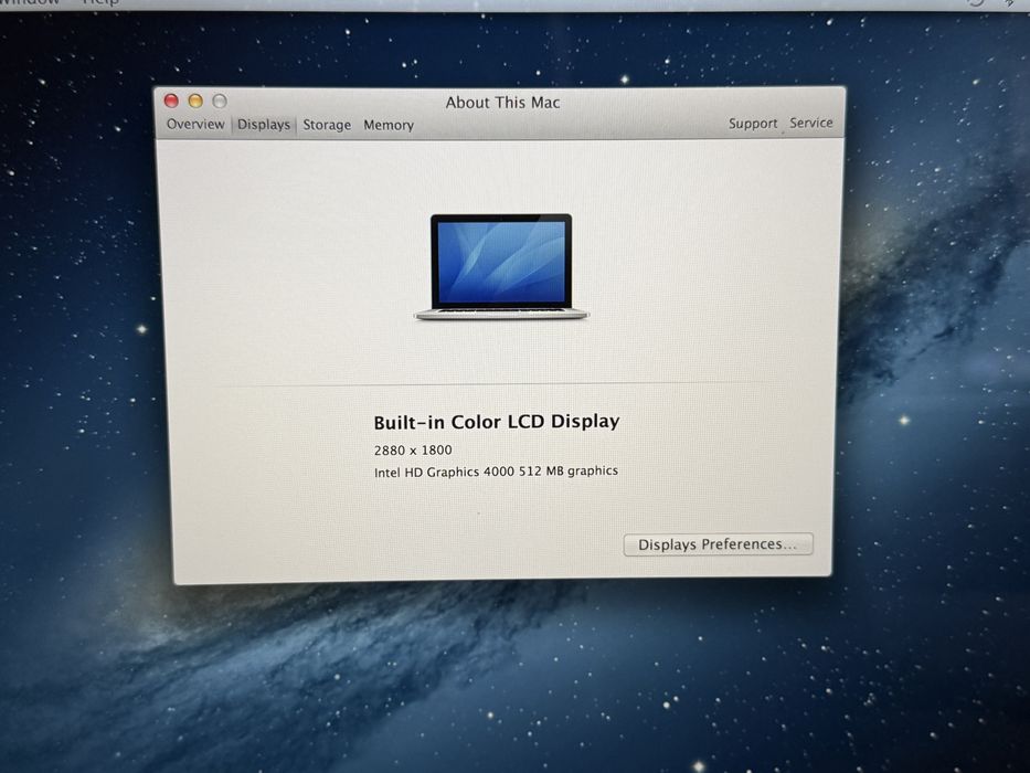 MacBook Pro 15” Retina – i7 / 16GB RAM / SSD 500GB