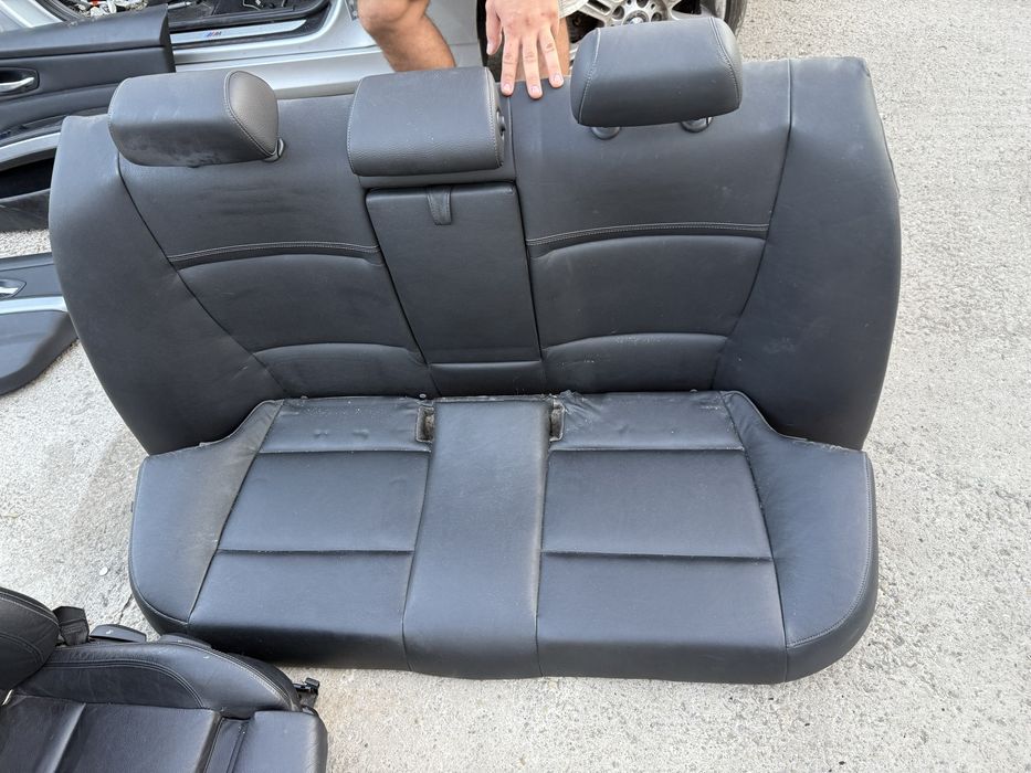 Interior piele recaro sport bmw e90 e91 scaune banchete bmw e90