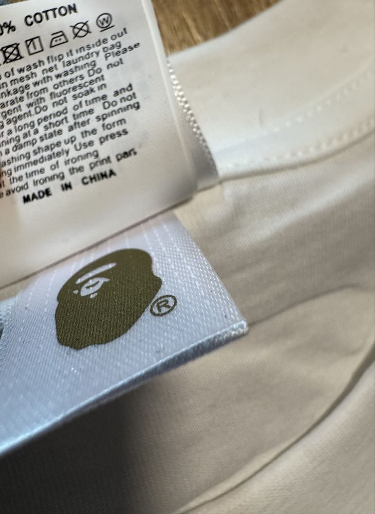 Bape x Chrome Hearts White T-shirt