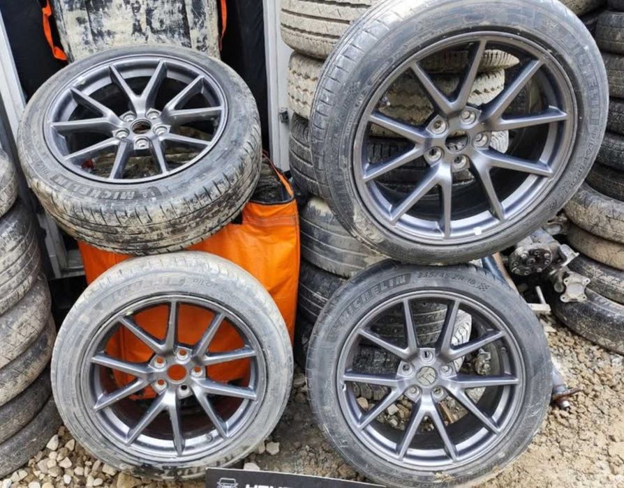 Roti Tesla Model 3 Jante + Cauciuc Michelin