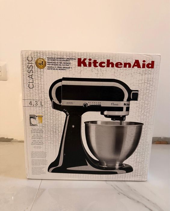 KitchenAid Classic 4.3L Black – Nou, Sigilat – Model 5K45SSEOB