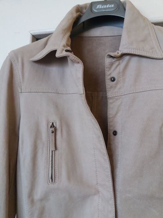 Дамско яке естествен велур