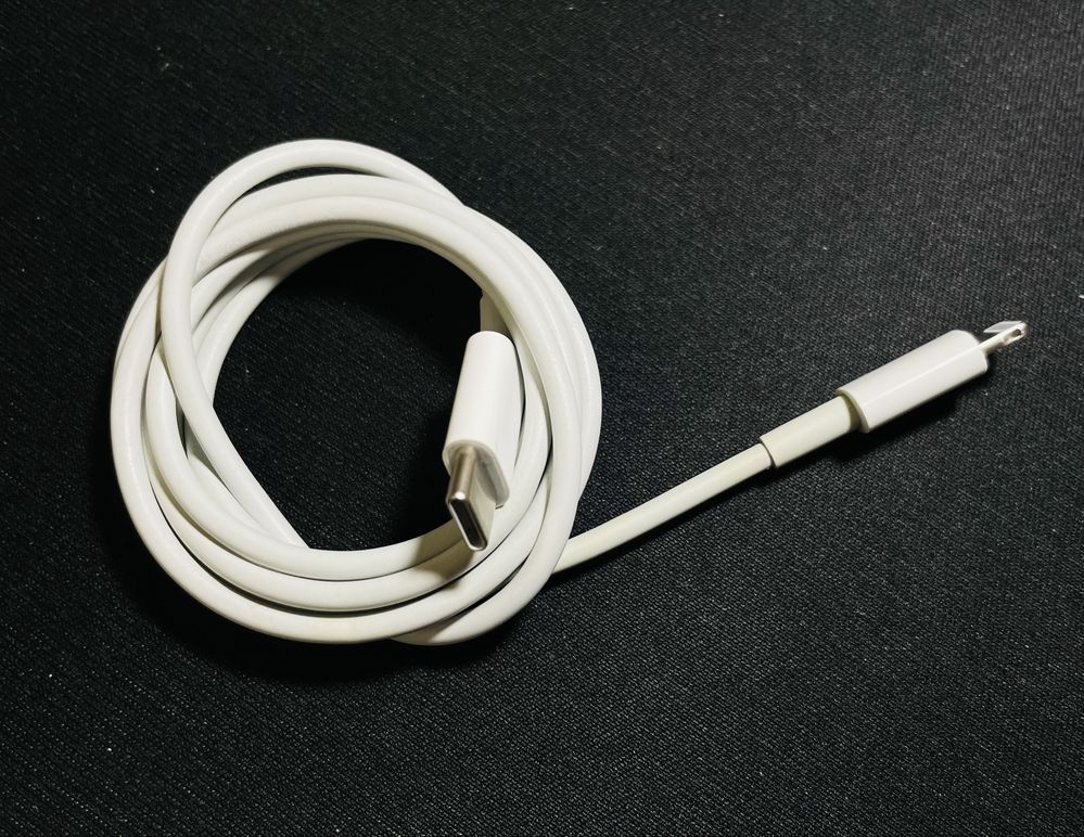 Кабель зарядка на iPhone: Apple Lightning type C, USB-C (оригинал)