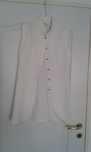 Tunica de culoare alba + pantalon lung alb