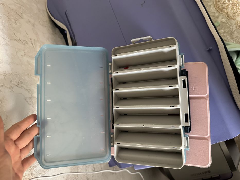 Каробка для крючков павадков для рыбали