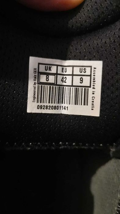 Haix command boots 42 goretex