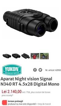 Binoclu Night Vision Yukon Signal N340 Rt
