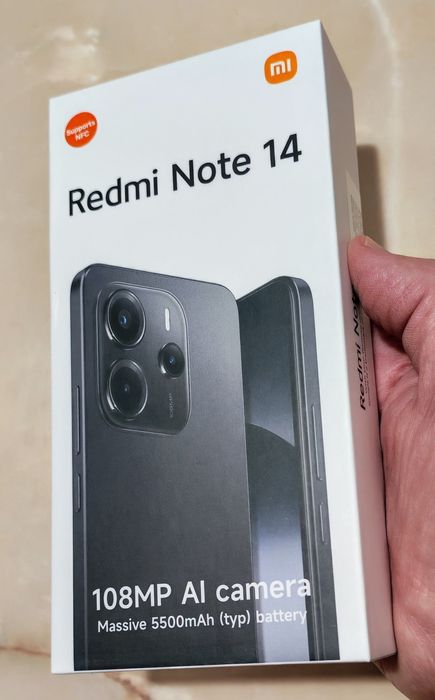 XIAOMI Redmi Note 14 Midnight Black 8/256 GB sigilat !