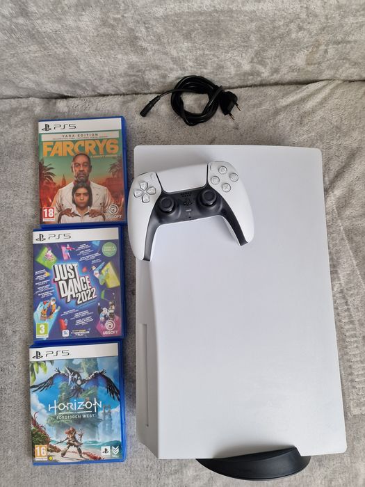 Sony PS5 editia cu disk 825GB + 1TB samsung m.2 ssd