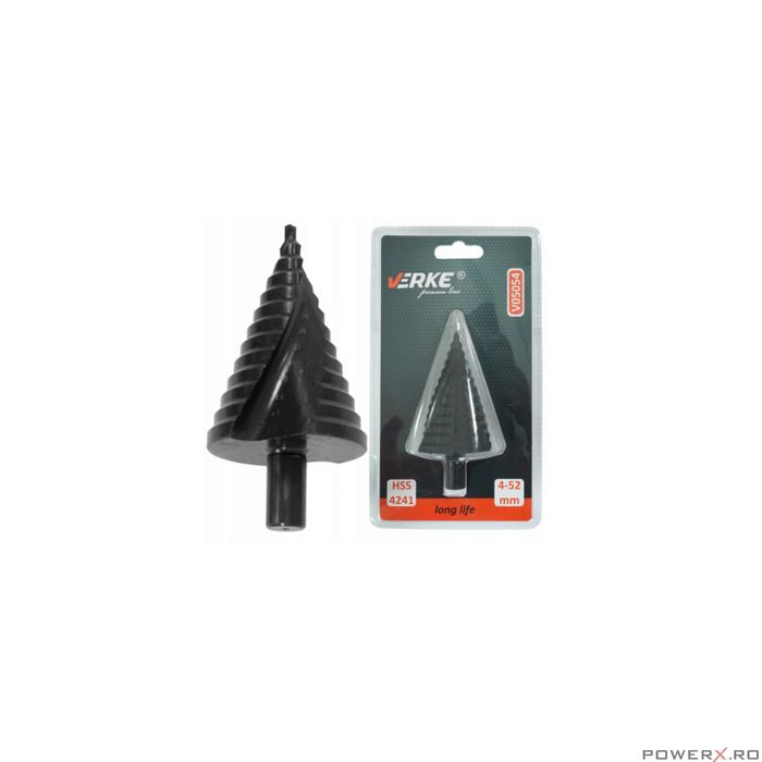 Burghiu conic 4-52mm Verke