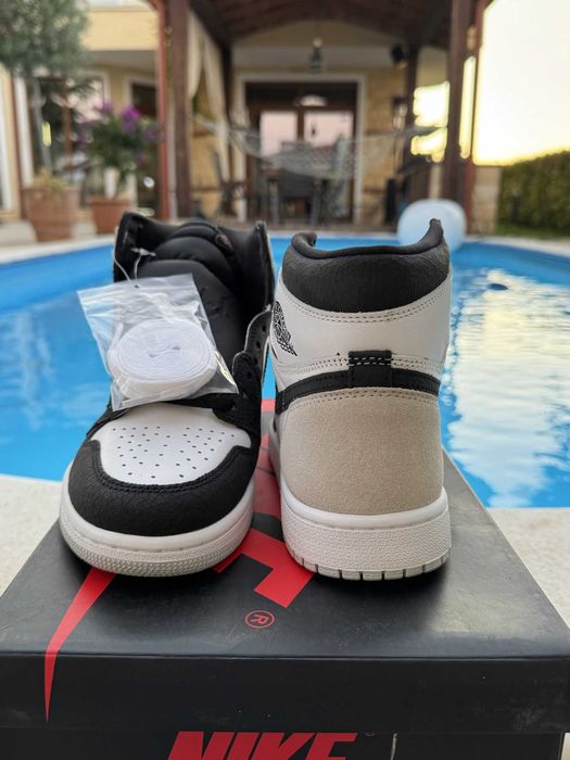 Jordan 1 High Retro "Bleached Coral" 43 EUR Мъжки Кецове + Кутия