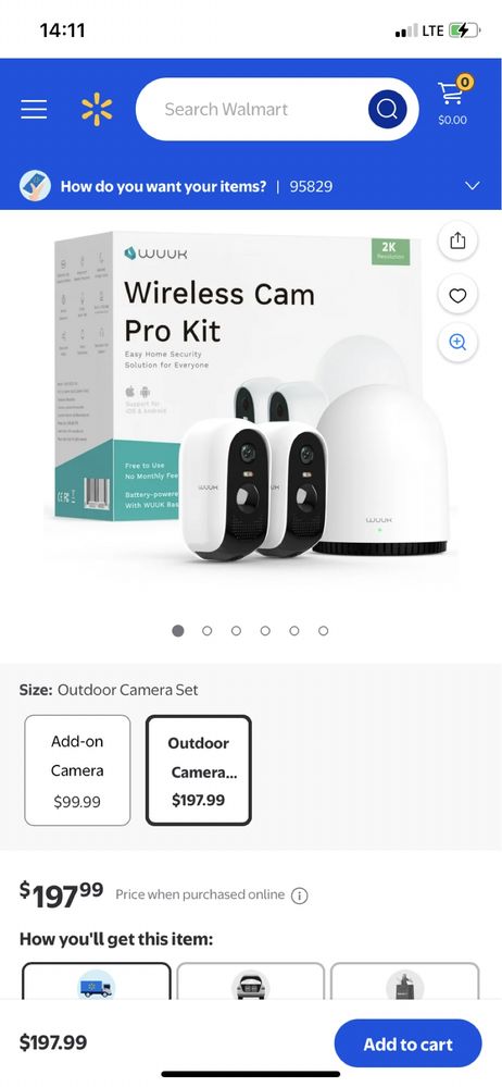 WUUK Wireless Cam Pro комплект за видеонаблюдение