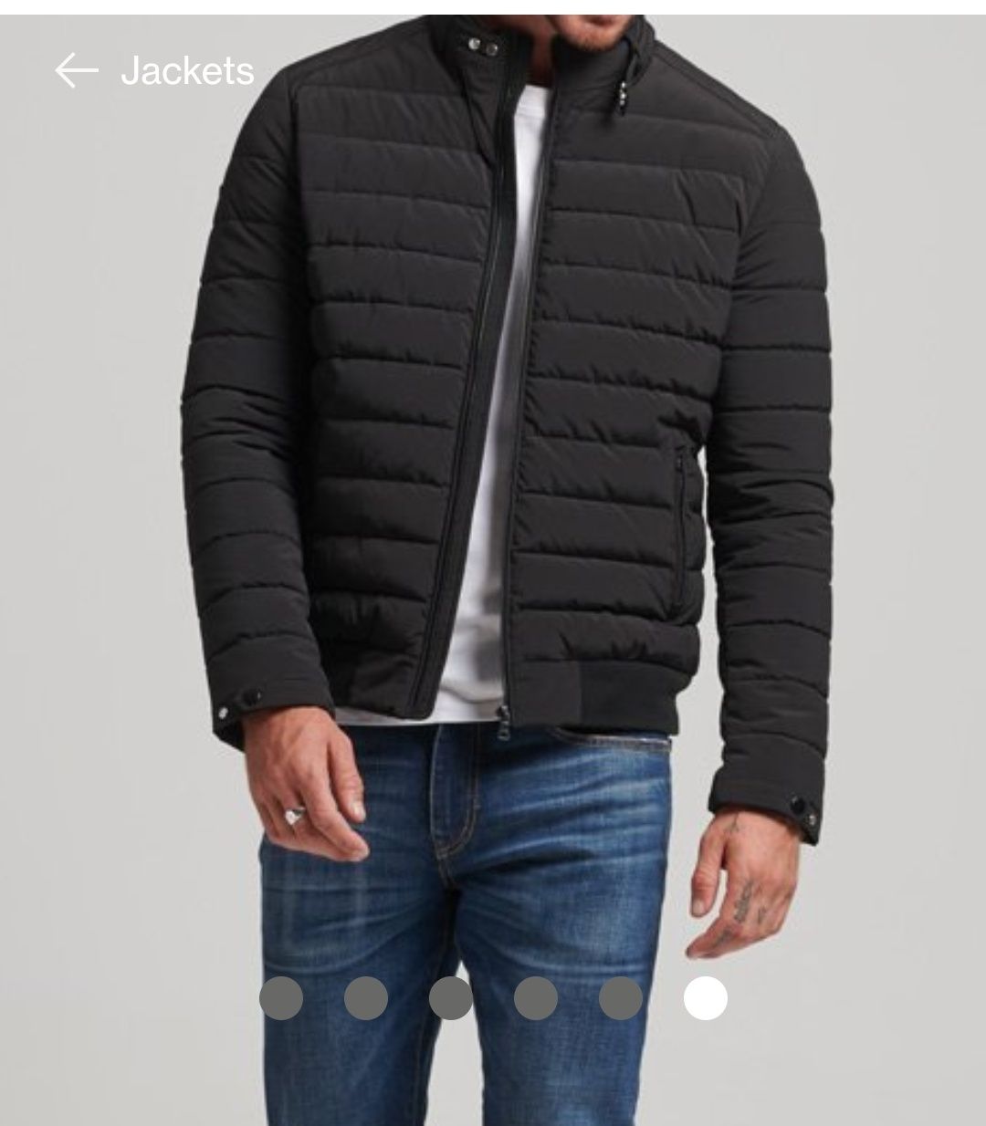 Jachetă Superdry Harrington