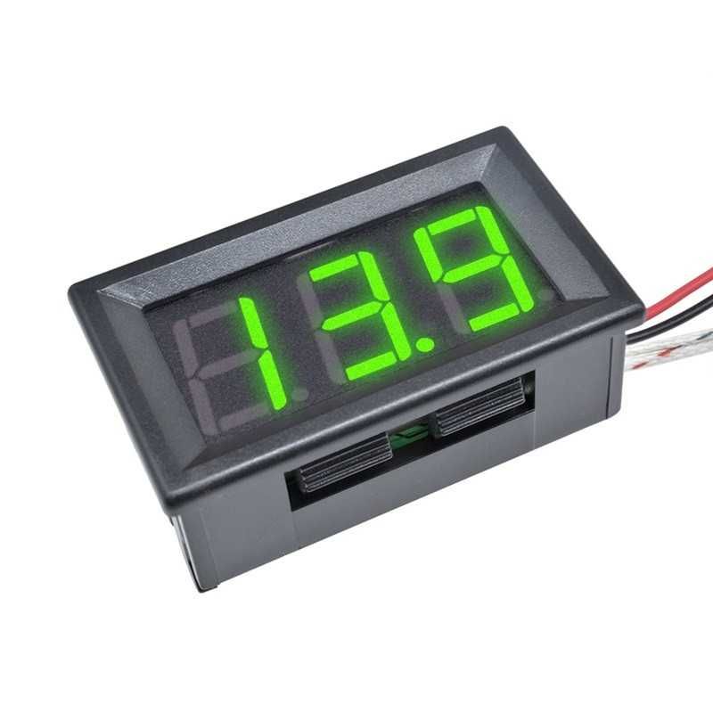 Термометър -30 до 800°C, 12VDC, Термодвойка К 50cm, LED дисплей