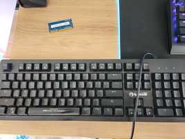 Tastatura mecanica Scorpion Marvo KG916, RGB, USB