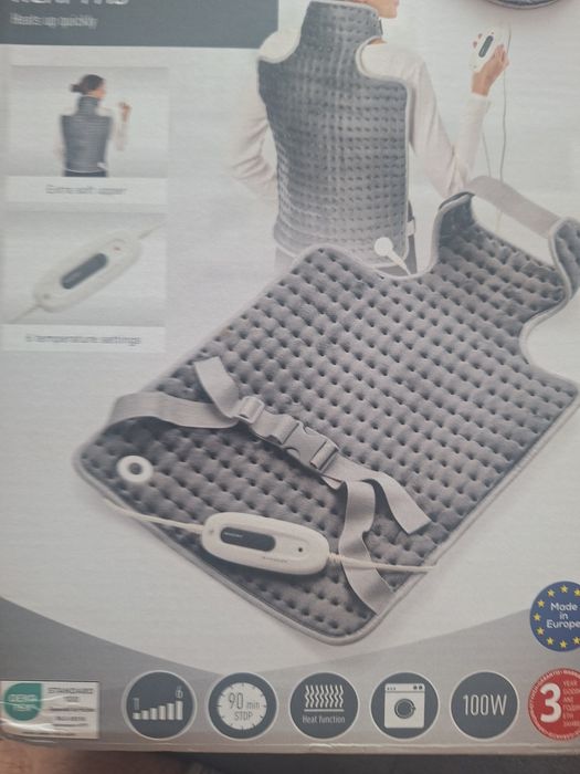 Електрическа грейка на Sanitas и загряваща възглавтица на Silvercrest