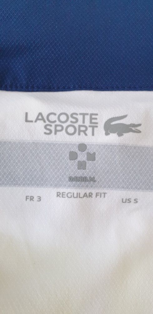 Lacoste Sport x Daniil Medvedev Full Zip Colour Block  S НОВО ОРИГИНАЛ