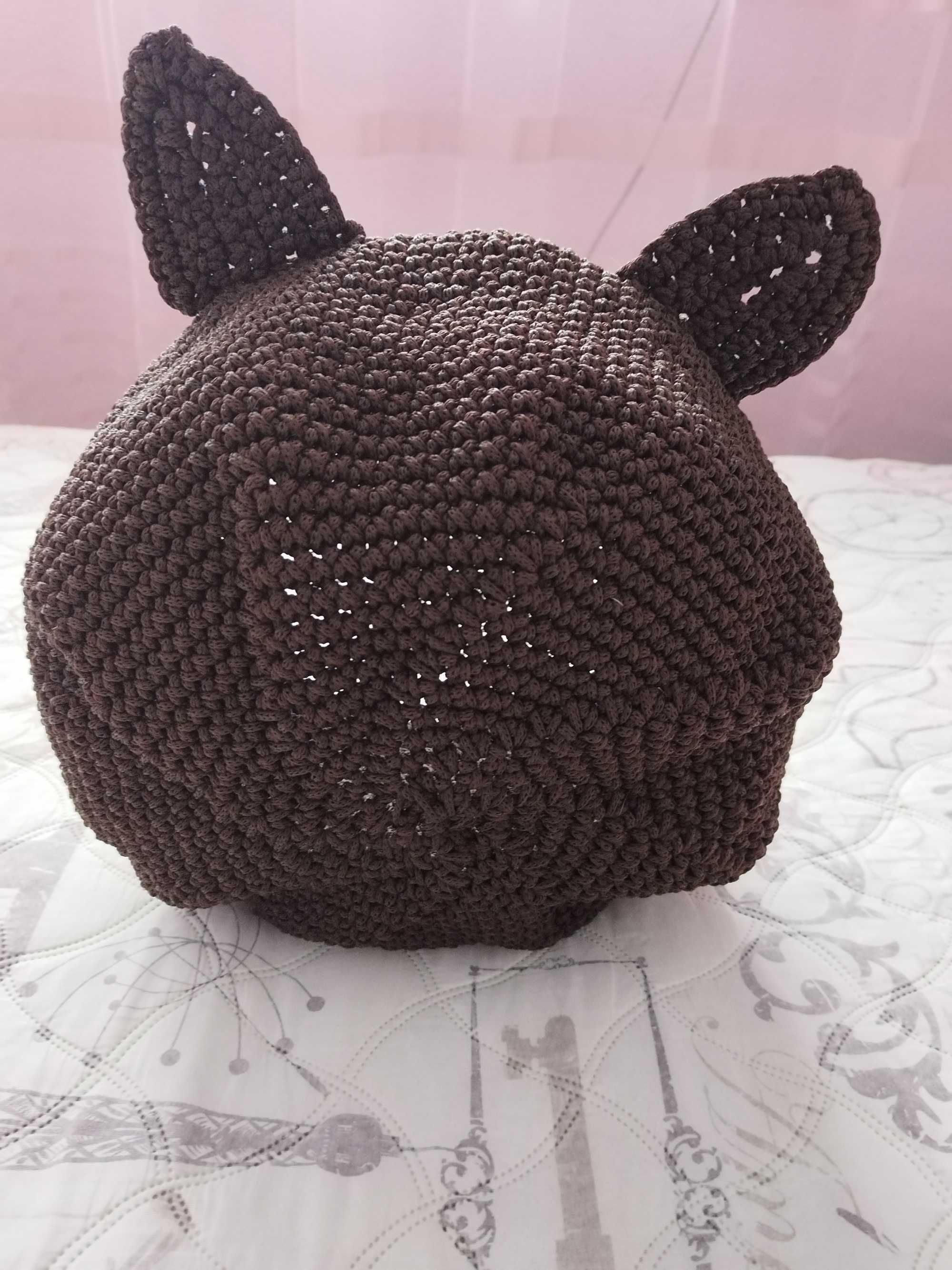 Плетено котешко легло на една кука