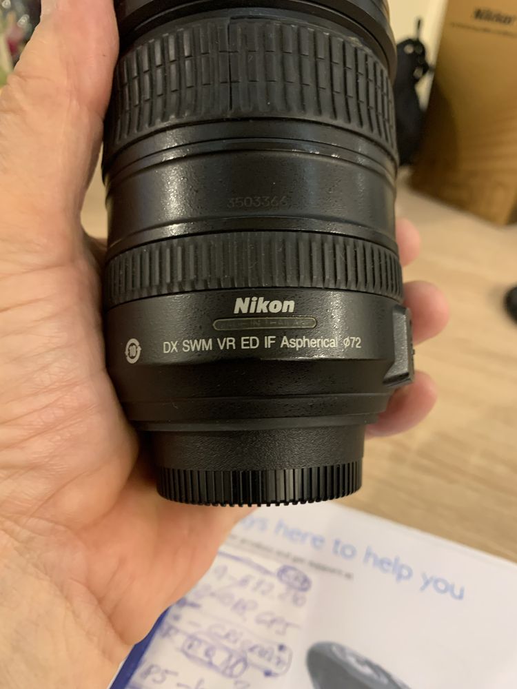 Obiectiv Nikkor Lens 18 _ 200 mm VR