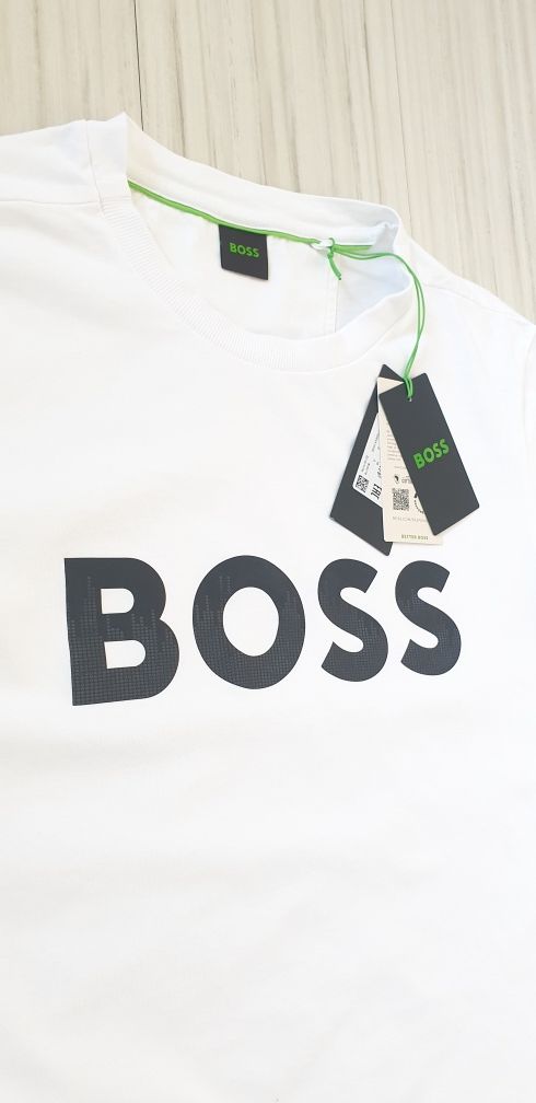 Hugo Boss Cotton Mens Size L НОВО! ОРИГИНАЛ! Мъжка Тениска!