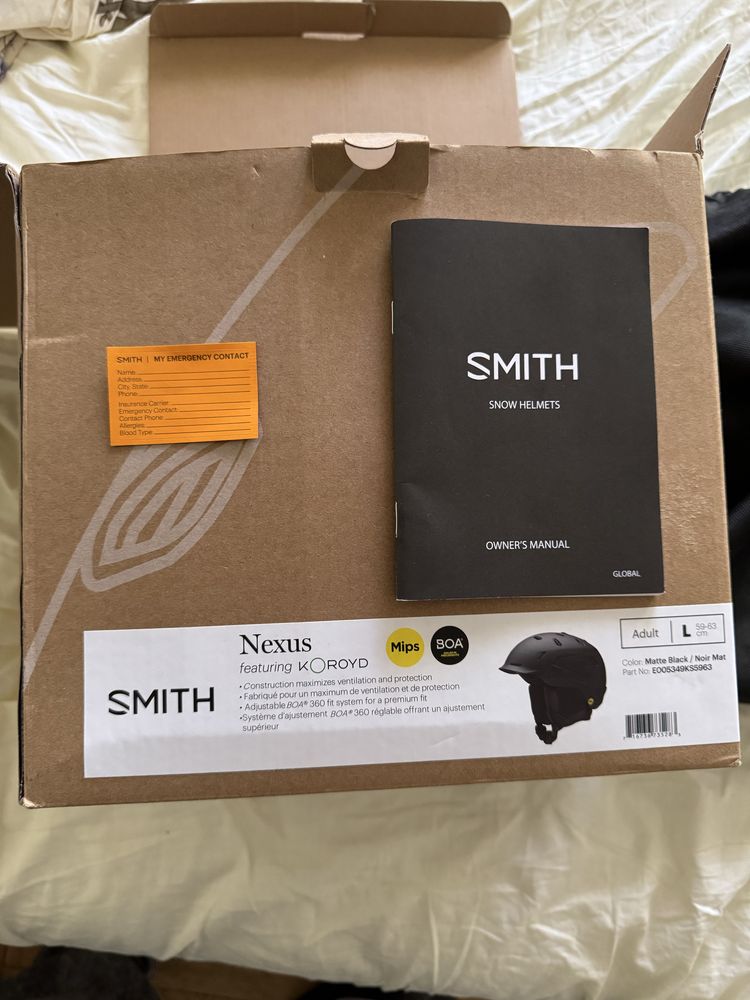 Smith Nexus Size L (59-63 см) Каска за Ски/Сноуборд