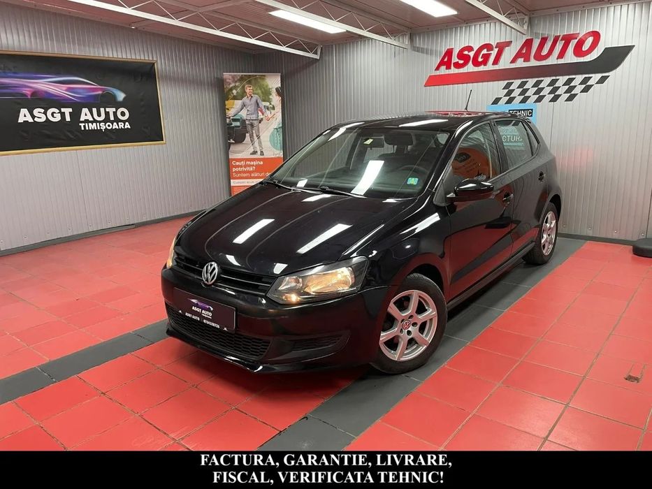Volkswagen Polo 2010, motor 1.2 benzina, 60 cp, LIVRARE GRATUITA,GARANTIE