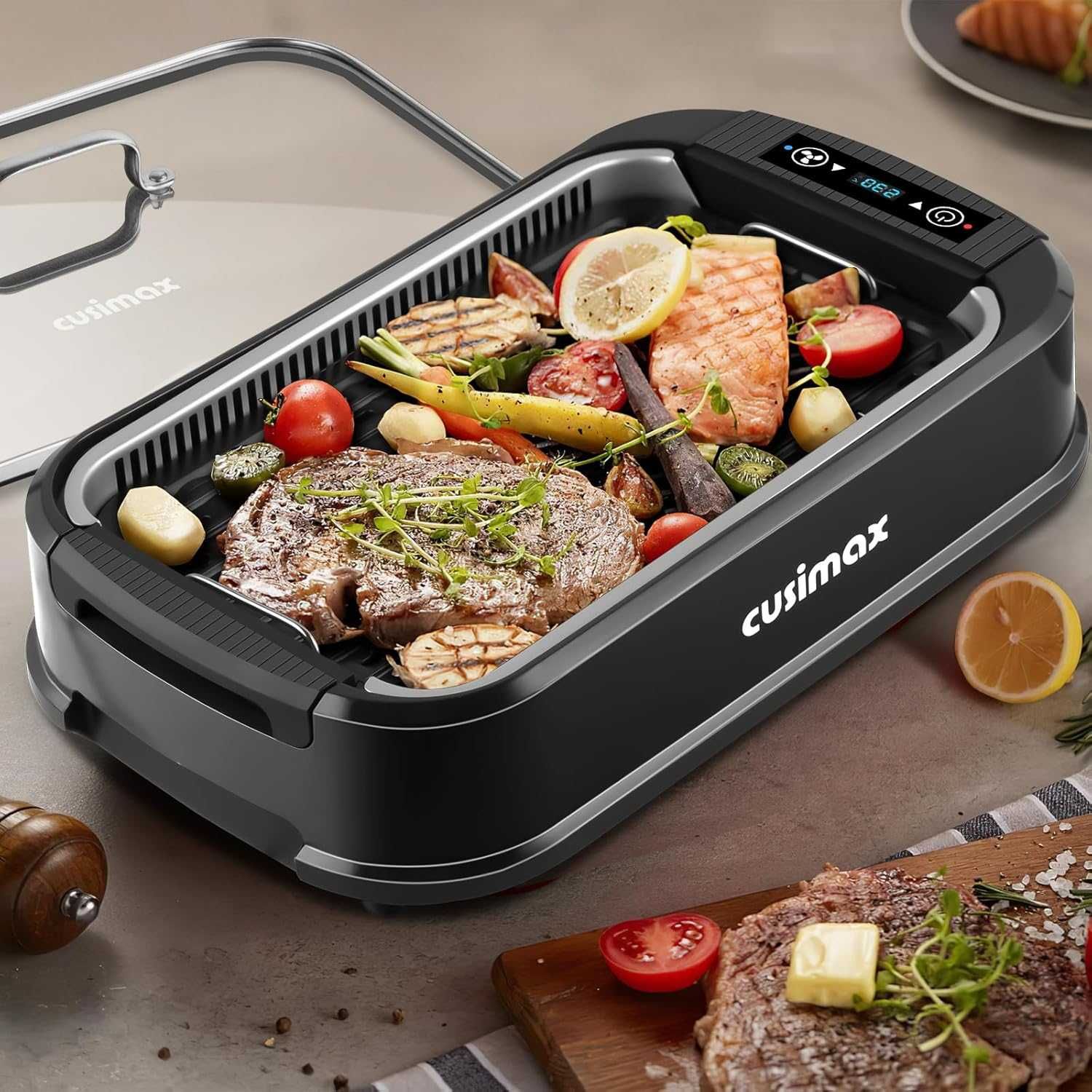 Грил/скара CUSIMAX Steak BBQ | 1500 W,Гаранция