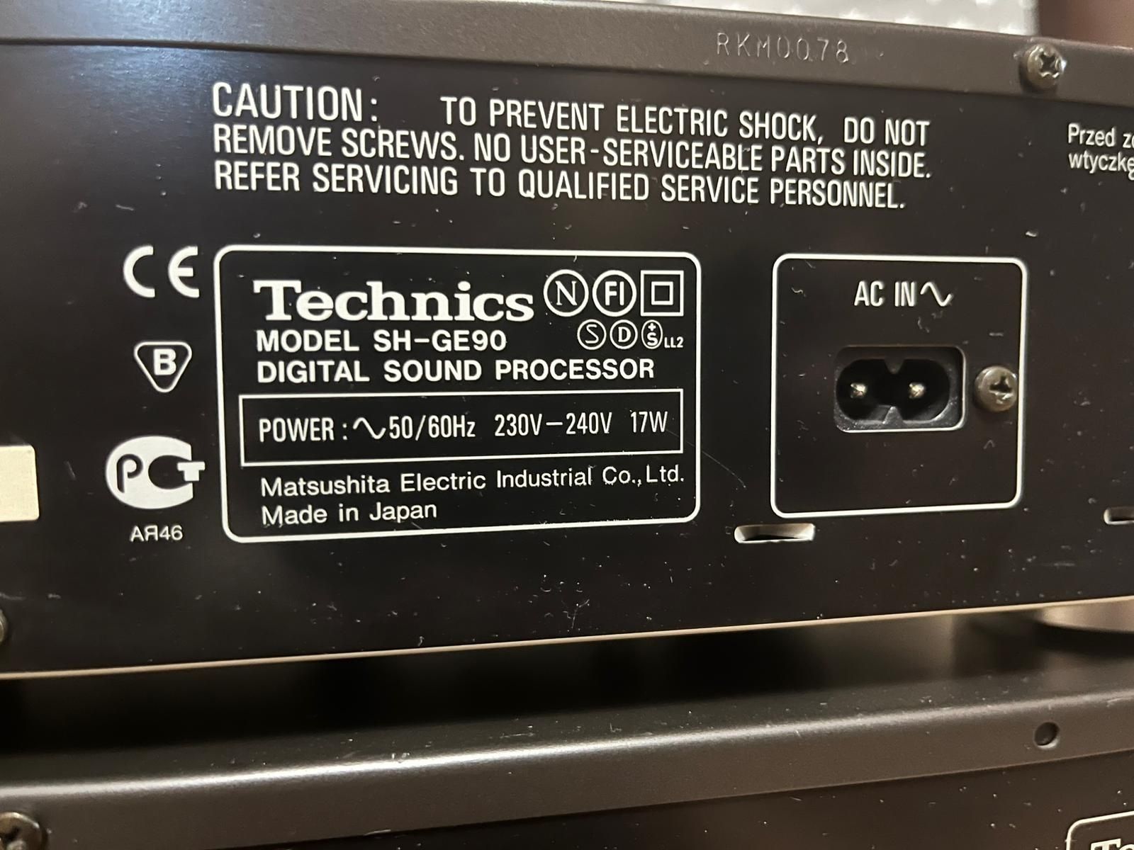 Linie Technics ( receiver, DSP,graphic equalizer)