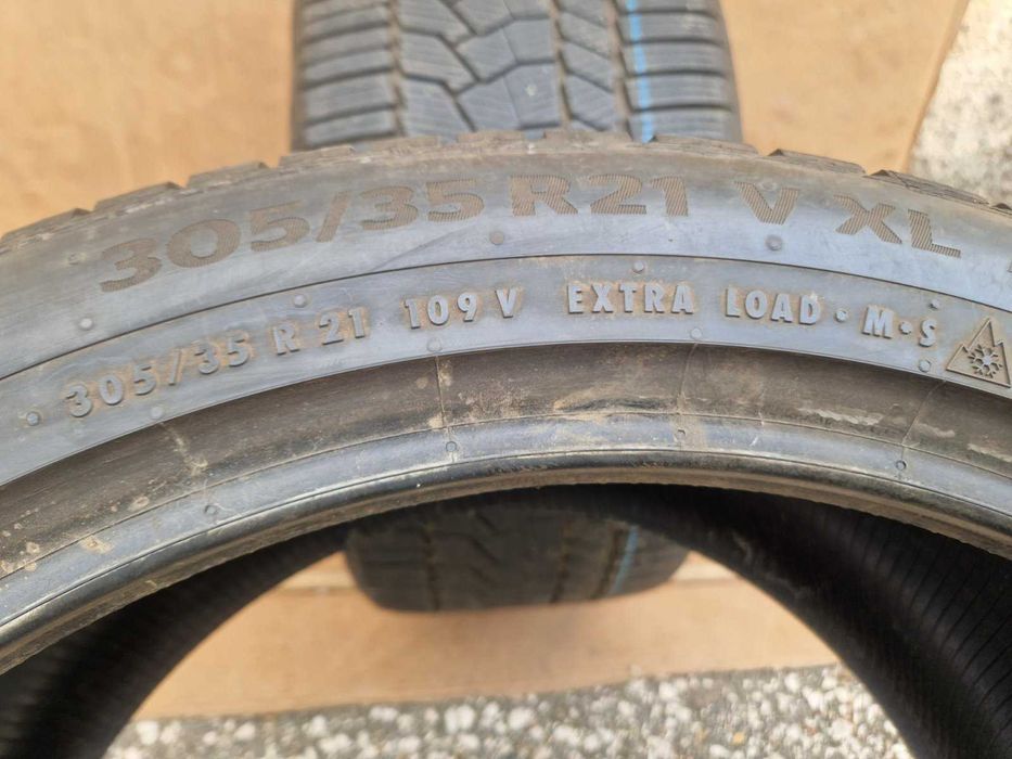 2 Continental R21 305/35
Зимни гуми 
DOT3421