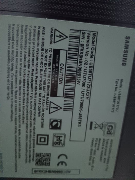 Smart TV Samsung diagonală 150 cm