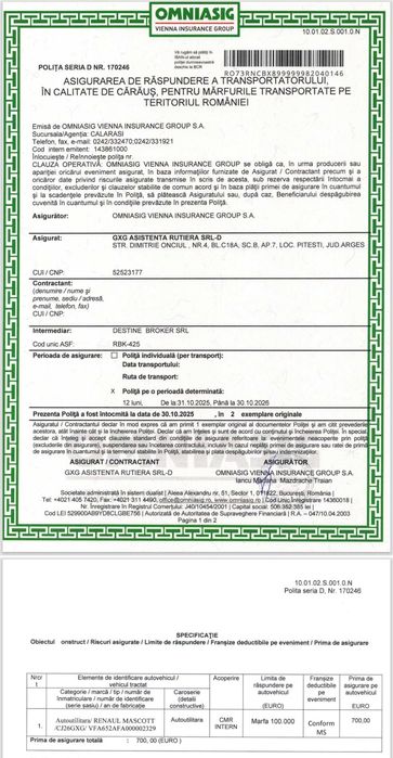 Tractări auto/Asistență rutieră